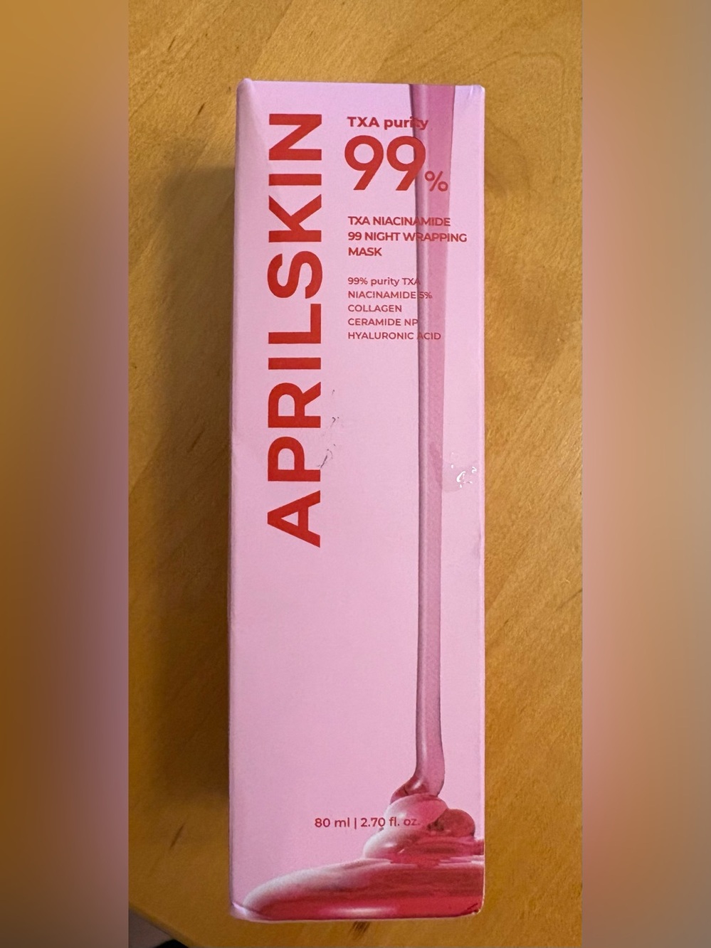 APRIL SKIN TXA Niacinamide 99% Night Wrapping Mask